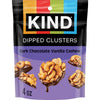 Kind KIND Dipped Clusters, Vanilla Cashew 4 oz