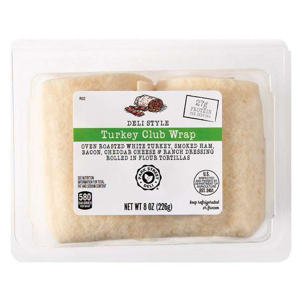 Park Street Deli Turkey Wrap 8 oz