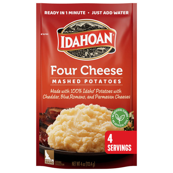 Idahoan Four Cheese Mashed Potatoes 4 oz