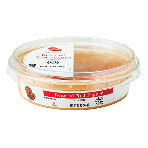 Park Street Deli Roasted Red Pepper Topped Hummus Park Street Deli Roasted Red Pepper Topped Hummus 10 oz
