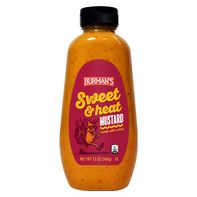 Burman's Sweet & Heat Mustard, 12 oz 12 oz