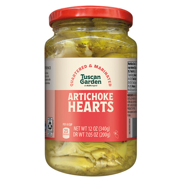Tuscan Garden Quartered Marinated Artichoke Hearts 12 oz
