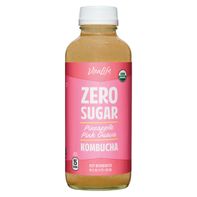 Vitalife Pineapple Pink Guava Zero Sugar Kombucha 16