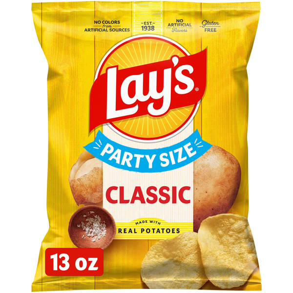 Lay's Party Sized Original Potato Chips 13 oz