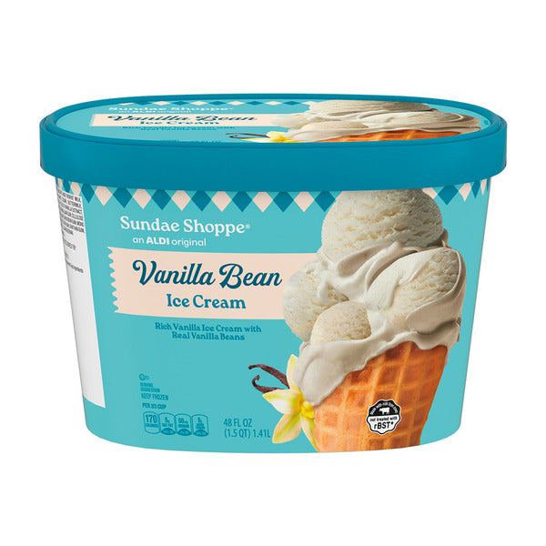 Sundae Shoppe Vanilla Bean Ice Cream Sundae Shoppe Vanilla Bean Ice Cream 48 fl oz