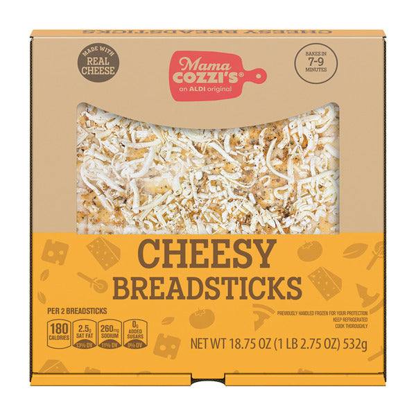 Mama Cozzi's Pizza Kitchen Cheesy Breadsticks Mama Cozzi's Pizza Kitchen Cheesy Breadsticks 18.75 oz