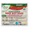 Simply Nature Organic Uncured Beef Hot Dogs 10 oz