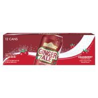 Summit Cranberry Ginger Ale - 12 Count, 12 fl oz Cans 12 fl oz
