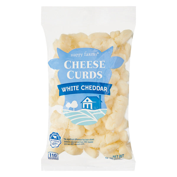 Happy Farms White Cheddar Cheese Curds 12 oz