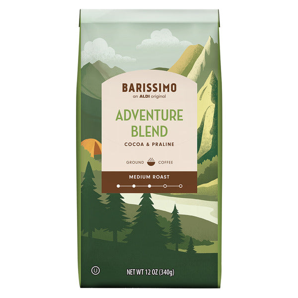 Barissimo Adventure Blend Medium Roast Ground Coffee 12 oz