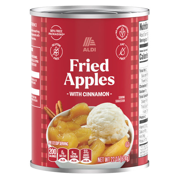 Baker's Corner Gluten Free Fried Apples with Cinnamon 22 oz