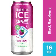 Sparkling Ice Zero Sugar Black Raspberry Caffeine Sparkling Water 16 fl oz