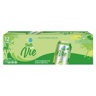 PurAqua Lime Belle Vie Sparkling Flavored Water 12