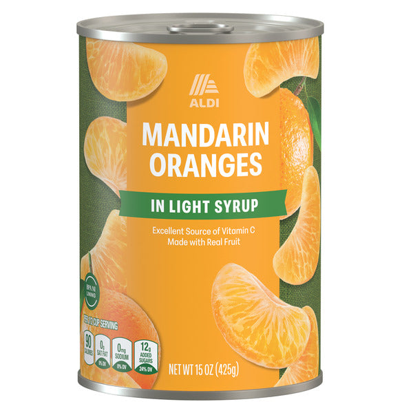 Sweet Harvest Mandarin Oranges in Light Syrup 15 oz