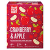 Fieldcraft Cranberry & Apple Hard Seltzer, 4 pack 16 fl oz