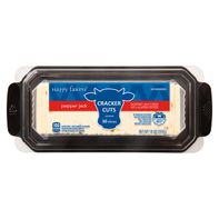 Happy Farms Pepper Jack Cheese Cracker Cuts - 30 Slices 10 oz
