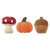 Heart To Tail Pumpkin/Acorn/Mushroom Catnip Toys 1 each