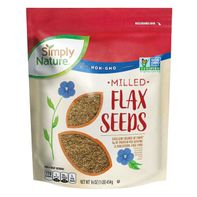 Simply Nature Milled Flax Seeds 16 oz