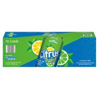 Summit Citrus Twist Lemon Lime Soda, 12 pack 12 fl oz