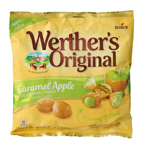 Werther's Original Caramel Apple Filled Hard Candies 8.1 oz