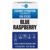 Puraqua Blue Raspberry Coconut Hydration Mix Sticks - 6 Count 1.5 oz