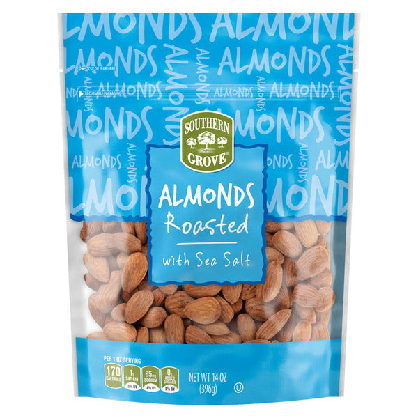 Southern Grove Almonds Roasted with Sea Salt 14 oz