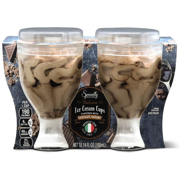 Sundae Shoppe Italian Gelato Cups, Choco Hzlnut 12.7 fl oz