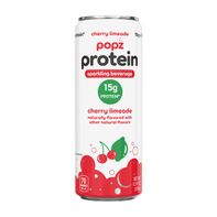 Summit Popz Cherry Limeade Protein Sparkling Beverage 12