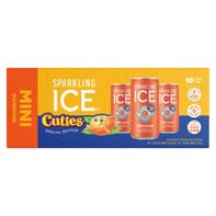 Sparkling Ice Sparkling ICE Mini Cans Cuties 10pk 75 fl oz