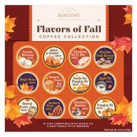 Barissimo Flavors of Fall Coffee Collection - 12 Cups 4.2 oz