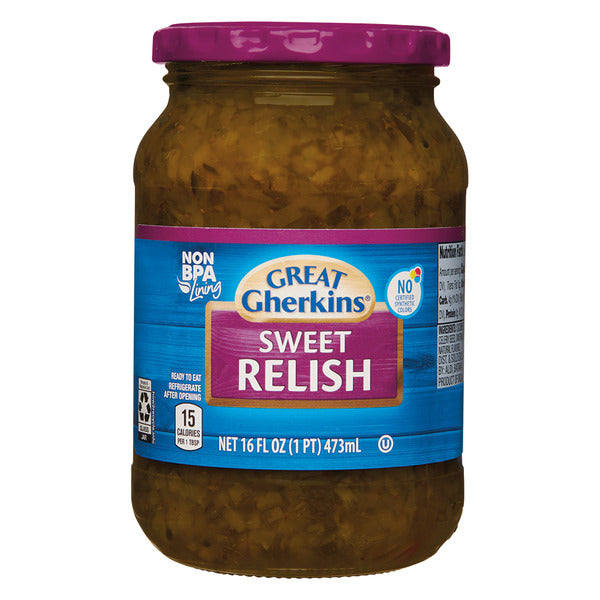 Great Gherkins Sweet Relish 16 fl oz
