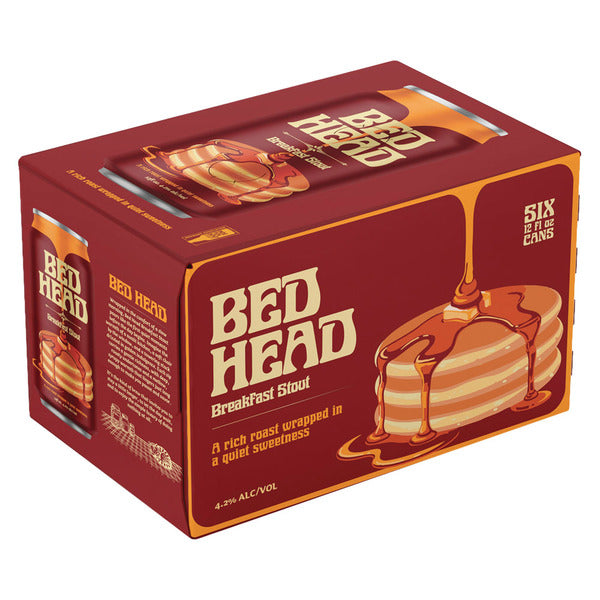Bed Head Breakfast Stout - 6 Pack, 12 fl oz Cans 72 fl oz