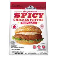 Kirkwood Spicy Chicken Patties 23.8 oz
