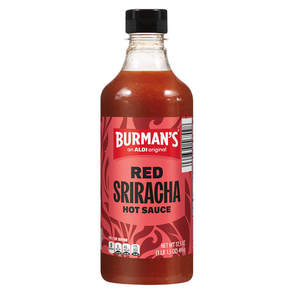 Burman's Red Sriracha Hot Sauce 18 oz