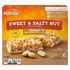 Millville Peanut Sweet & Salty Nut Granola Bars - 6 Count 7.2 oz