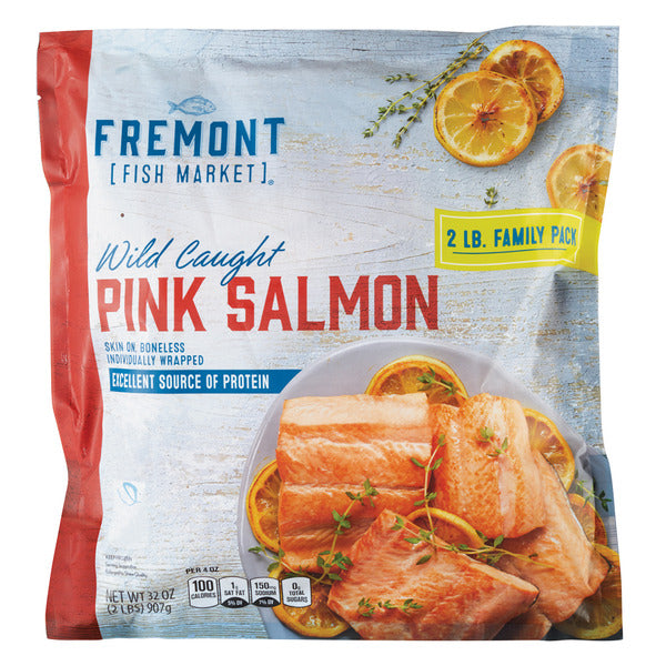 Fremont Fish Market Wild Caught Pink Salmon 32 oz