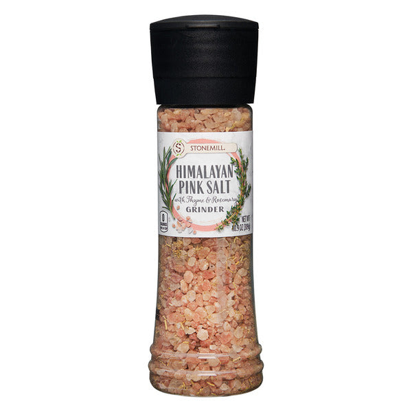 Stonemill Himalayan Pink Salt with Thyme & Rosemary Grinder 10.9 oz