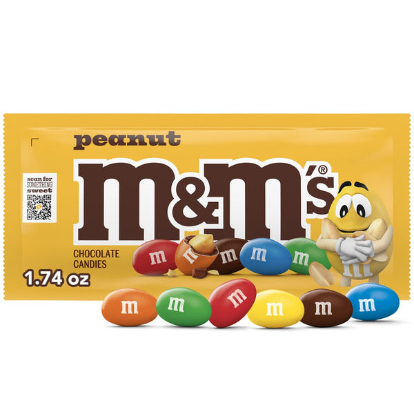 Mars M&M Peanut Singles 1.74 oz