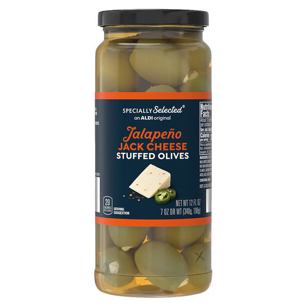 Specially Selected Jalapeño Jack Cheese Stuffed Olives 7 oz