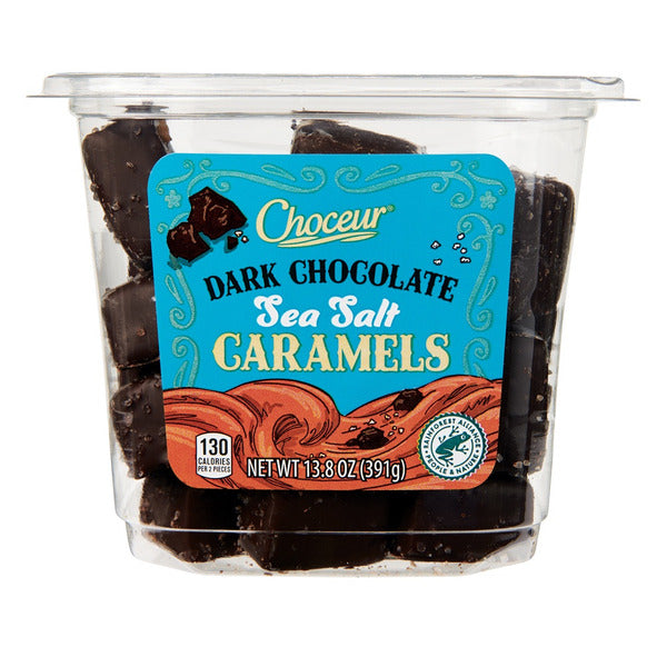 Choceur Dark Chocolate Sea Salt Caramels 13.8 o