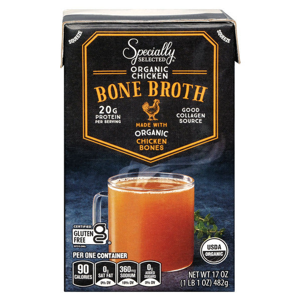 Specially Selected Organic Chicken Bone Broth 17 oz