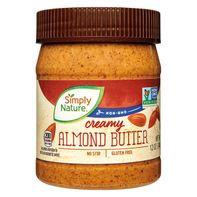 Simply Nature Creamy Almond Butter 12 oz