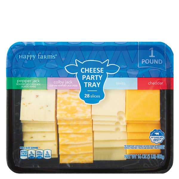 Happy Farms Party Cheese Tray 16 oz