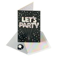 Pembrook Let's Party Birthday Card 1 each