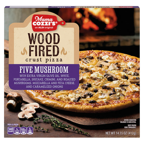 Mama Cozzi's Pizza Kitchen Wood Fired Five Mushroom Pizza 14.55 oz