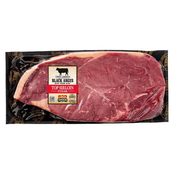 USDA Choice Black Angus Top Sirloin Steak, per lb About 1.8 lb