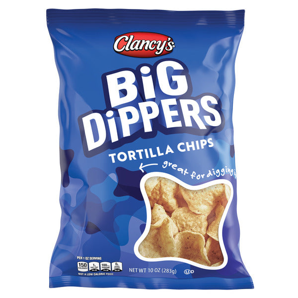 Clancy's Big Dippers Tortilla Chips 10 oz