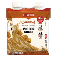 Elevation Caramel Flavored Ready to Drink Protein Shakes, 4 Pack 11