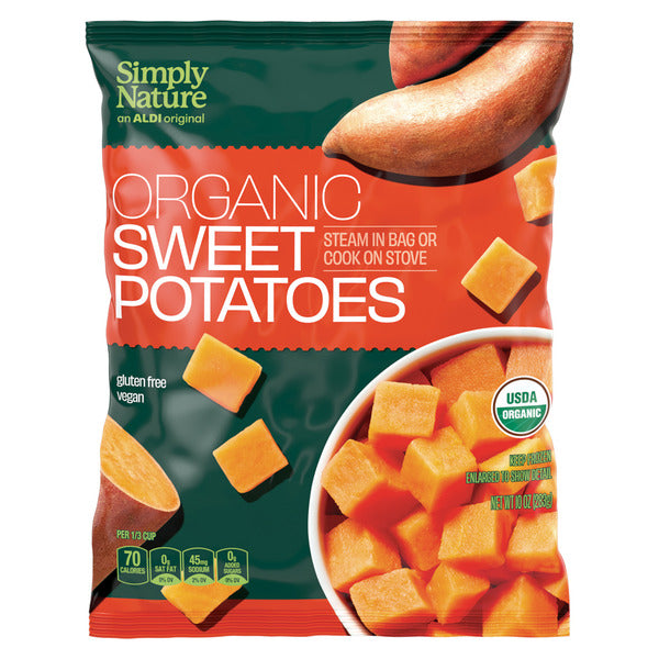 Simply Nature Organic Frozen Sweet Potatoes 10 oz