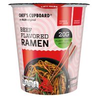 Chef's Cupboard Beef Flavored Protein Ramen 2.5 oz